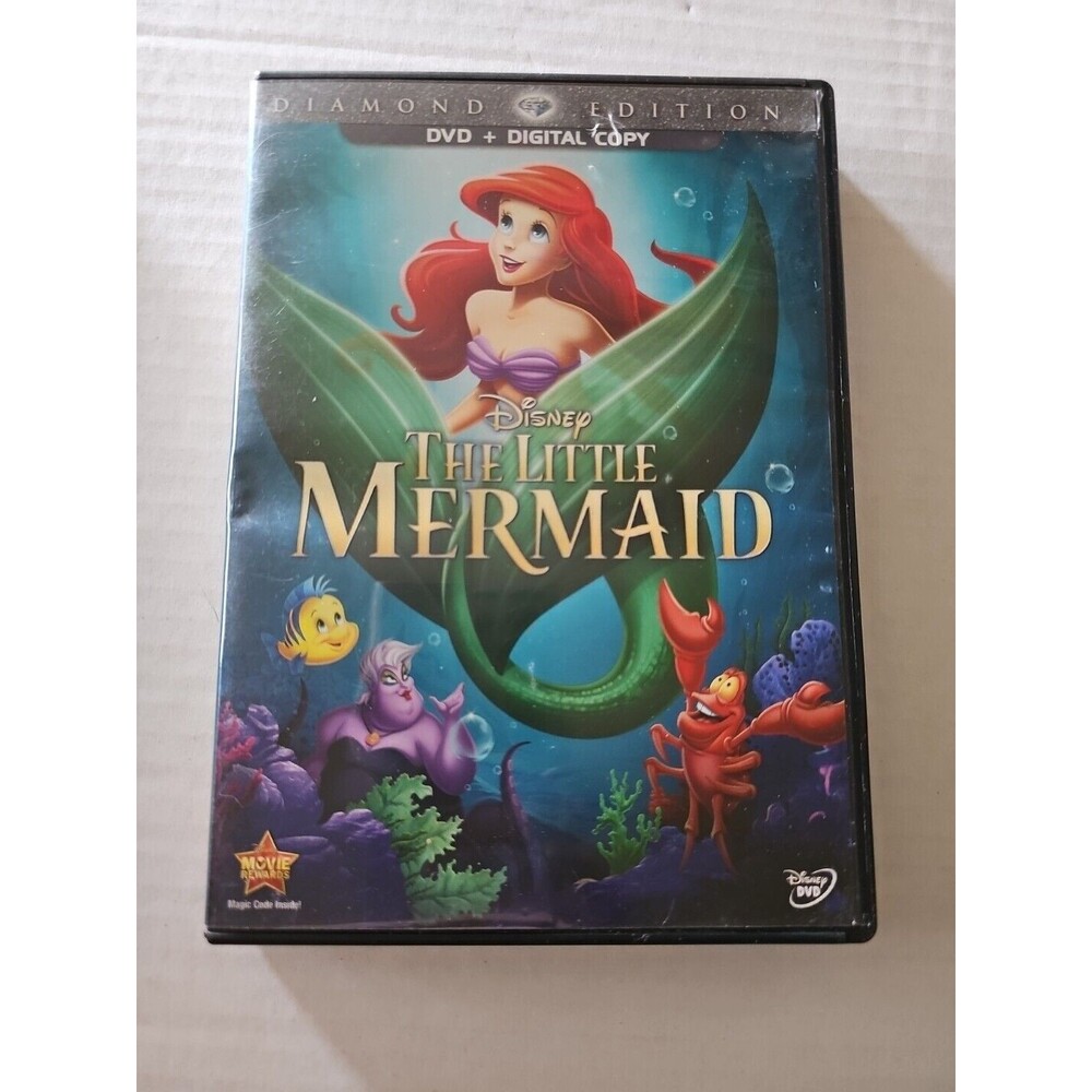The Little Mermaid (Diamond Edition) [DVD +Digital Copy] - DVD - Like NEW